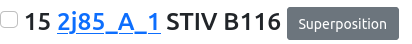 Superposition button